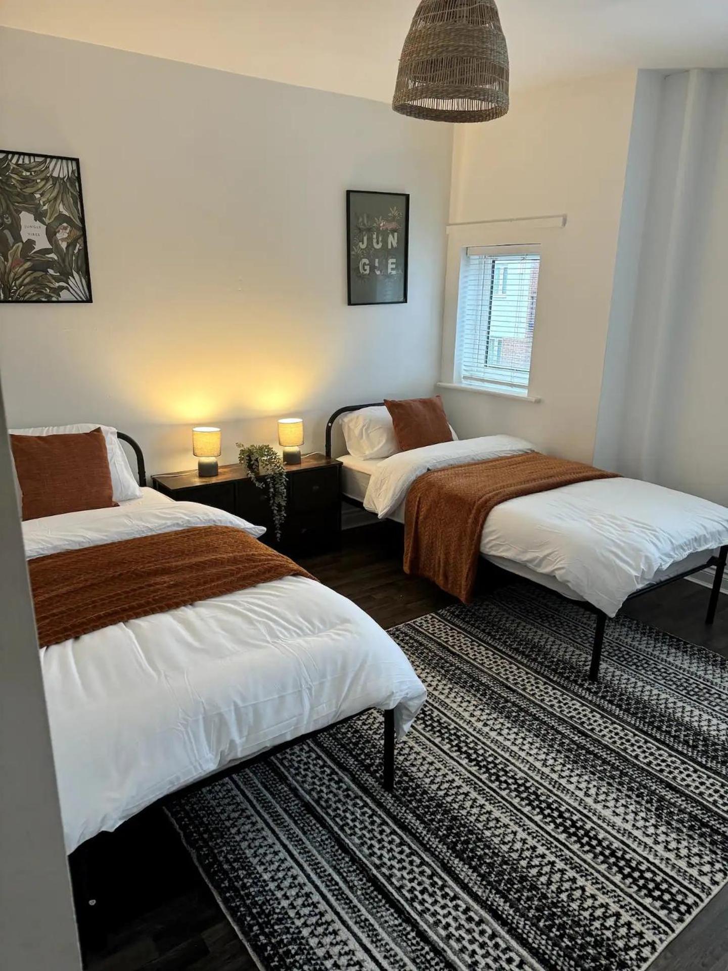 Modern Twin Room Near Ancoats & Etihad Stadium Manchester Bagian luar foto
